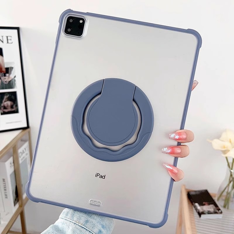 360 ° การหมุนวงเล็บกรณีแท็บเล็ตสําหรับ Huawei MatePad SE 11 2024 11.5 S Air 11.5 11 PaperMatte Pro 11 10.8 T10S T10 SE 10.1 10.4 ขอบนุ่ม Slim Frosted ฝาครอบซิลิคอนโปร่งใส
