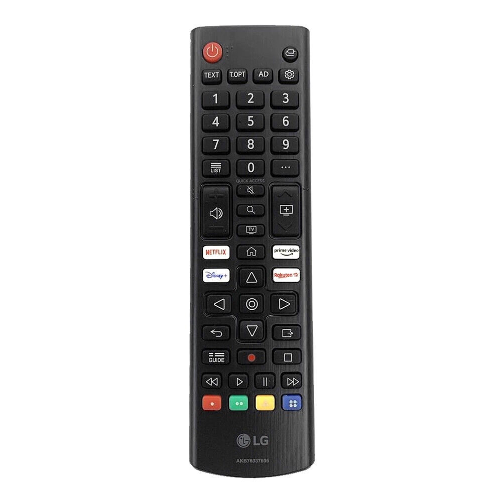 ลูกชายใหม่76037605 สําหรับทีวีอัจฉริยะ LED ปี 2021 รีโมท NETFLIX Disney Rakuten TV