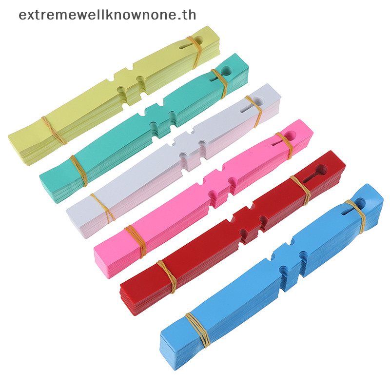 Ewth 100 ชิ้น/เซ็ตแท็กต้นไม้ป้ายแขวนชื่อเครื่องมือเครื่องหมายกันน้ํา EWTH