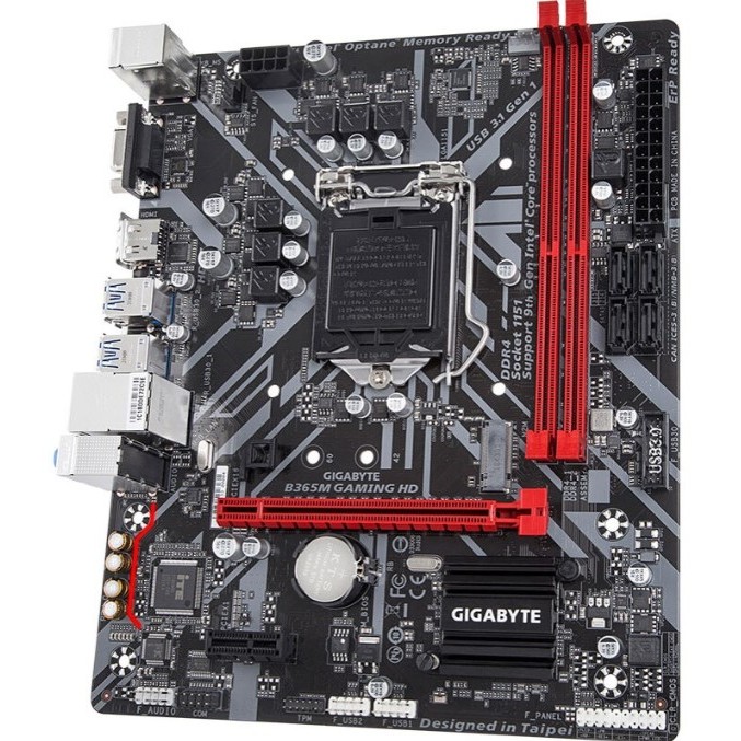 มาใหม่ล่าสุดชนิดบรรจุกล่อง Gigabyte B365M-GAMING HD รองรับ I7 9700K รองรับระบบ W7 W10