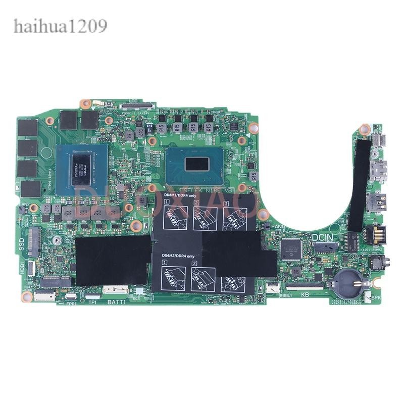 DELL/DELL Tour Box G3 3590 3500 3579 เมนบอร์ด 18812-1 0FMG64 i7-9750H