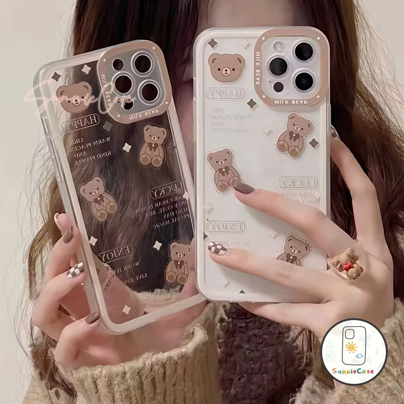 หมีเนย ดูเดิล เคส Redmi 12 10A 9A 13C 11 13 9 10C 12C 9T 9C NFC A2 A1 Note 9 12 8 11s 10 Pro POCO M3 การ์ตูนน่ารัก เคส