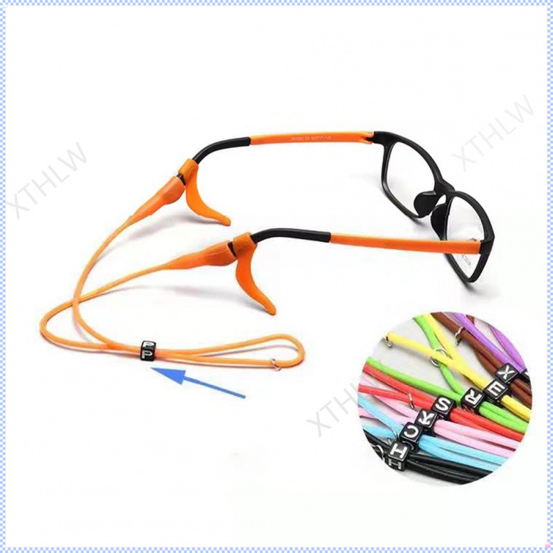 สายคล้องแว่นซิลิโคนกันลื่น สีสันสดใส