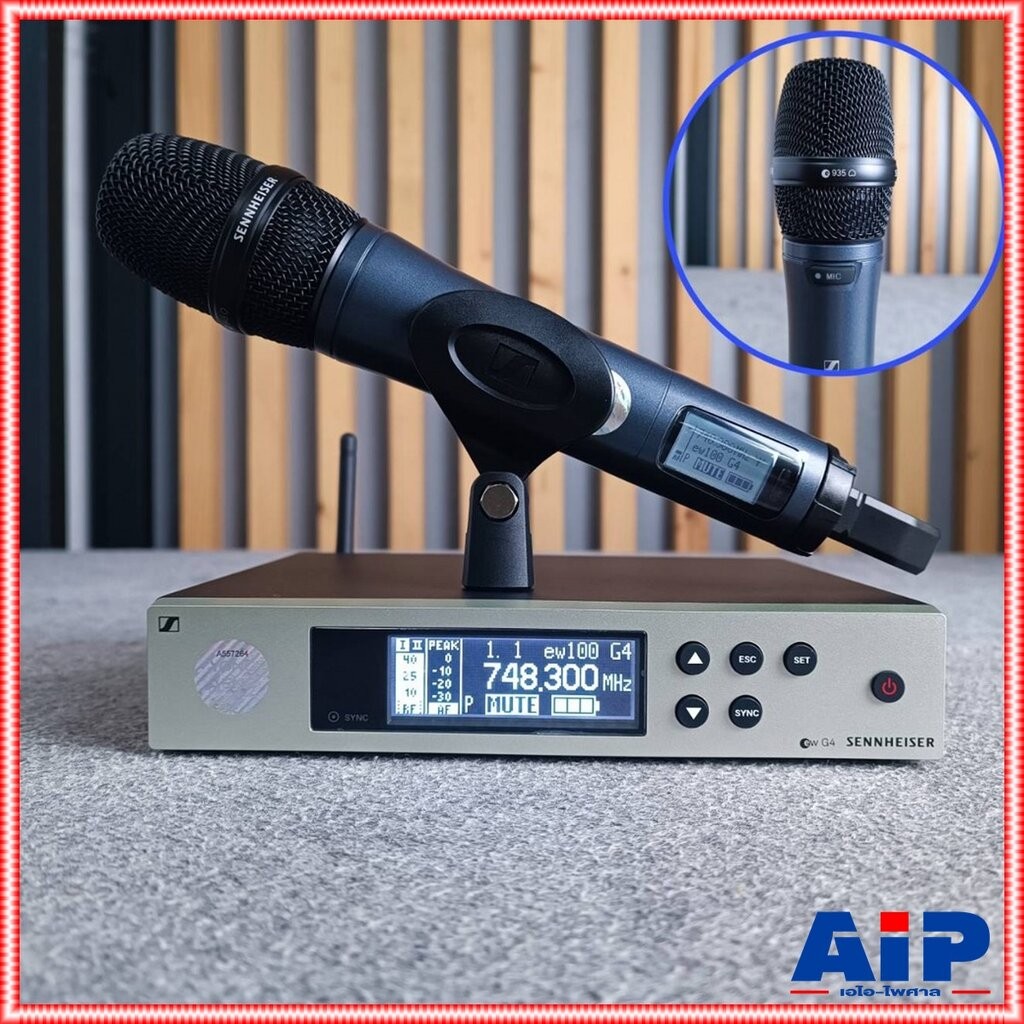 สินค้าใหม่ ลดล้างสต็อค SENNHEISER E100G4 MMD935 ไมค์ลอย EW 100 G4-935-TH EW 100 G4 935 TH ชุดไมค์ลอย