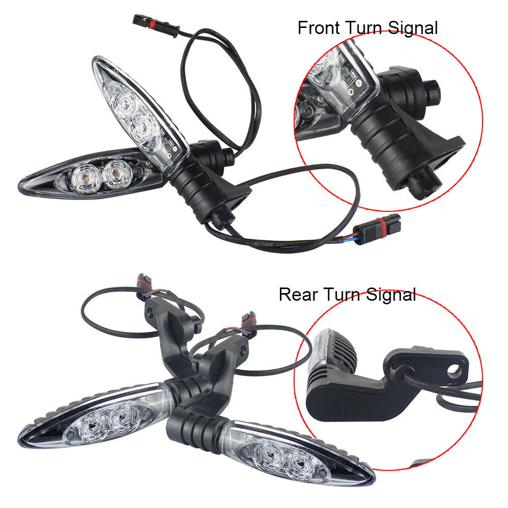BM/W R1200GS ไฟเลี้ยว LED G310R G310GS F800GS F700GS ด้านหน้าด้านหลังไฟเลี้ยว