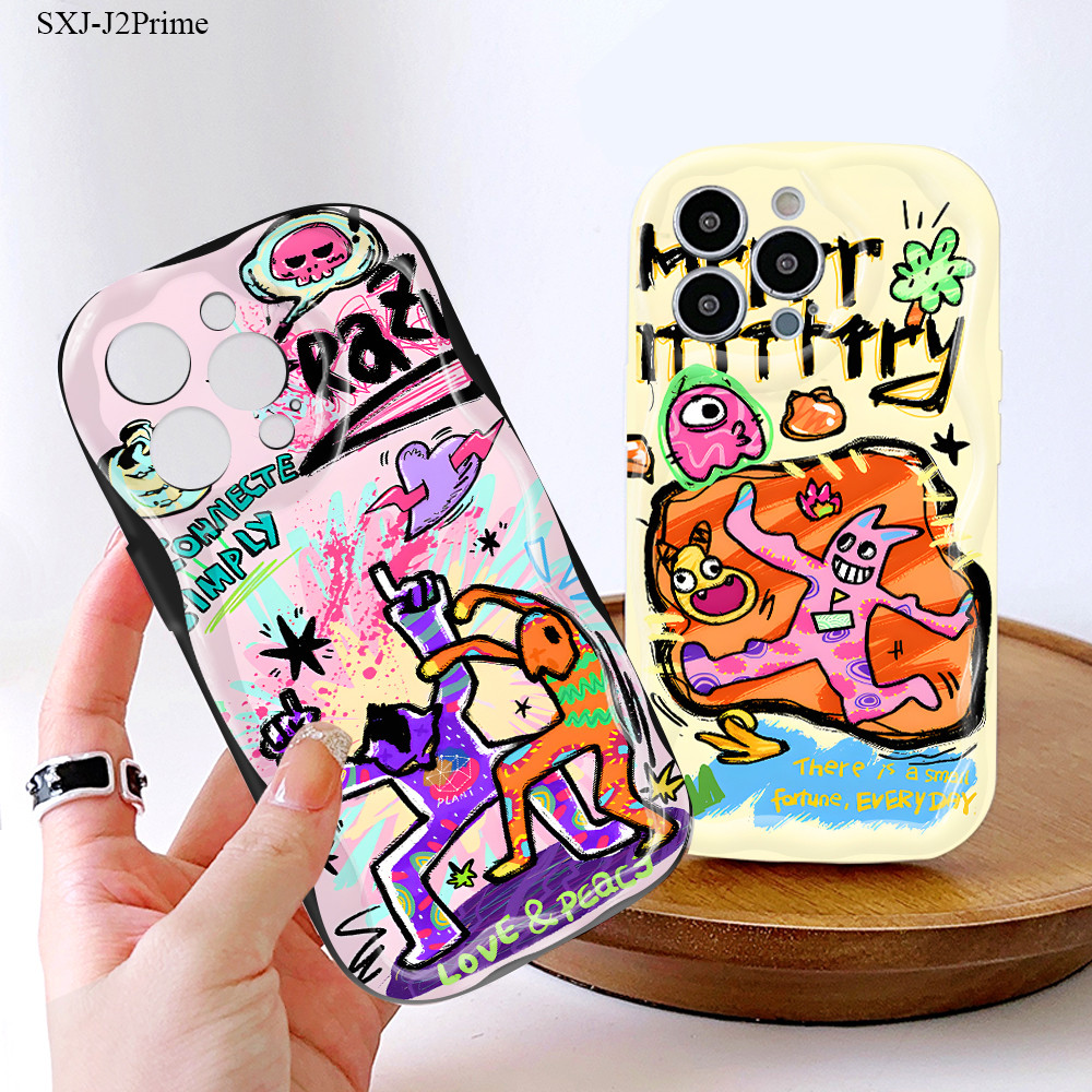 Samsung Galaxy J2 J7 Prime เคสซัมซุง สำหรับ Disco Graffit เคส เคสโทรศัพท์