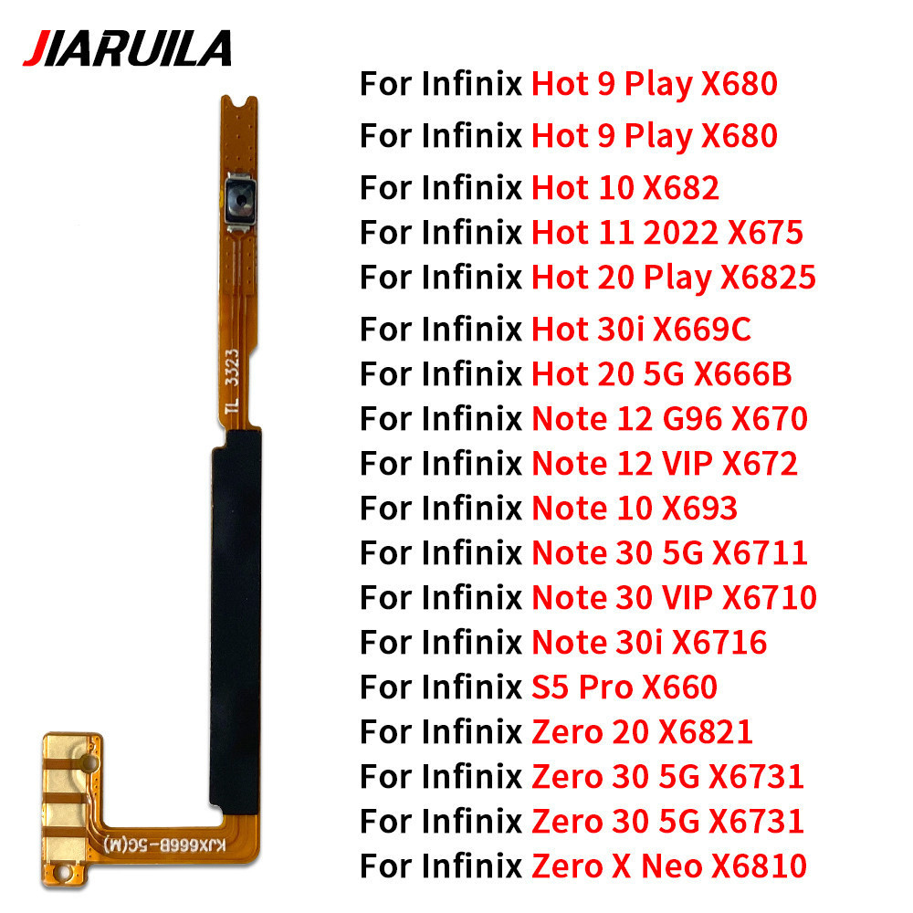 สําหรับ Infinix Hot 9 10 11 20 30i หมายเหตุ 10 12 Vip 30 30I S5 Pro Zero 20 30 Zero X680 X682 X675 X