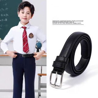 แฟชั่นเด็กเข็มขัดหนังออกแบบโลหะผสมขาหัวเข็มขัดชายหญิงเด็กสบา…