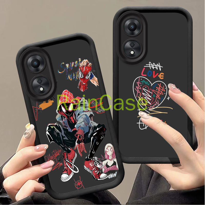 เคส oppo a58 เคสโทรศัพท์ป้องกันมดสําหรับเคส bts