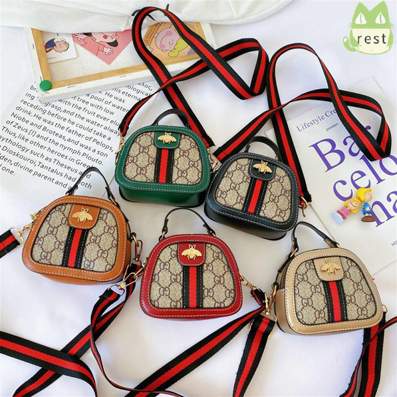 [RE] Fashion Baby Girl Crossbody Bags Children Mini Handbags Small Shoulder Bag TH