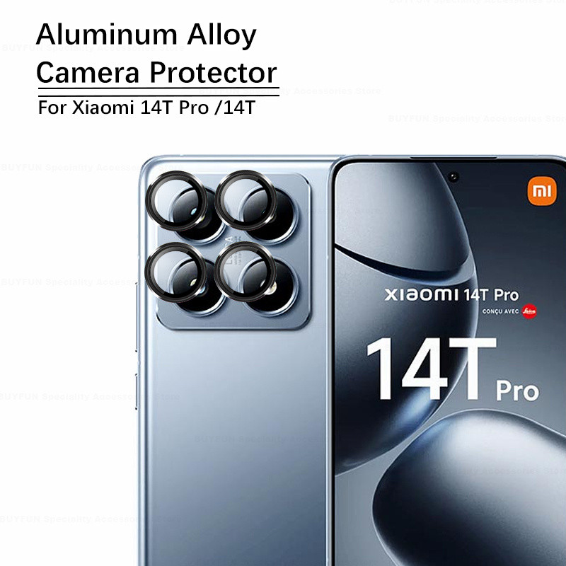 3d กล้อง Protector Glass สําหรับ Xiaomi 14T 2024 HD กระจกนิรภัยเลนส์โลหะด้านหลังแหวน Xiaomi 14T Pro Xioami 14 T Xiaomi14T