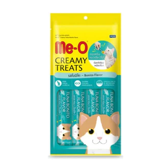 Me-O Creamy Treats ขนมแมวเลีย มีโอ ขนาด 15g x 4 ซอง