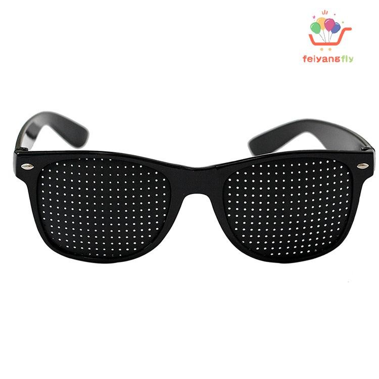 [OB] New Vision Care สายตาปรับปรุงแว่นตา Pinhole ป้องกันความเมื่อยล้าแว่นตา Stenopeic TH
