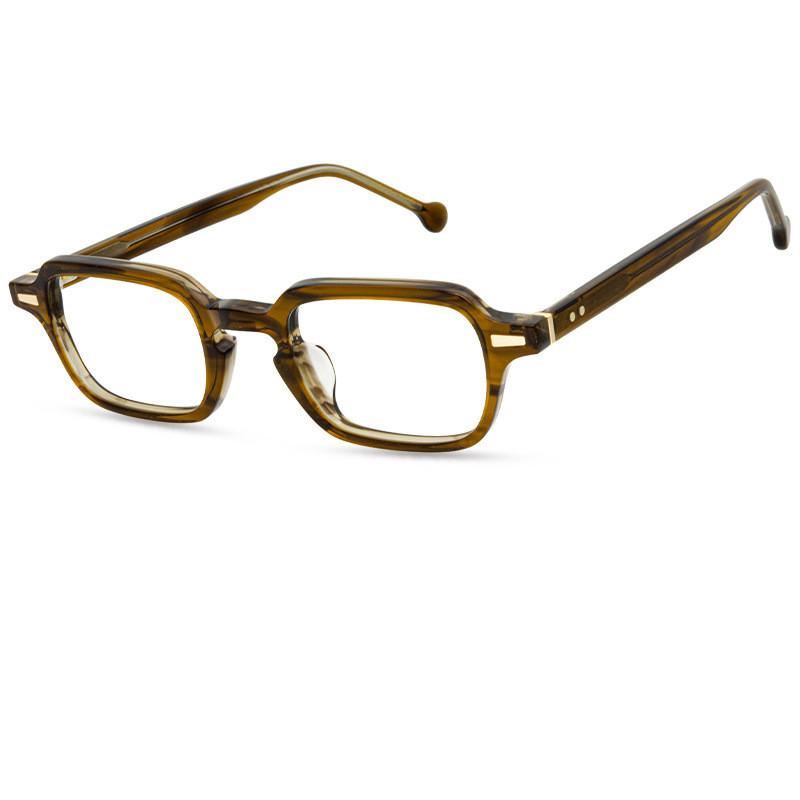 Oliver Peoples Retro Glasses All-Match Classic สายตาสั้นกรอบขนาดเล็กกรอบแว่นตากรอบสี่เหลี่ยม