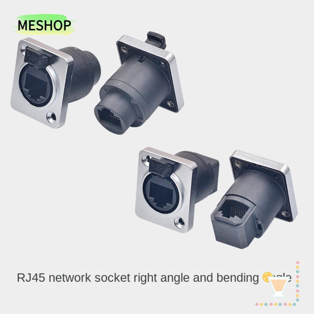 ขั้วต่อ ME RJ45,พร้อมฝาครอบยางกันน้ํา RJ45 Ethernet Connector,อินเทอร์เฟซซ็อกเก็ตสายผู้ถือ IP65 คุณภาพสูงการบินปลั๊กซ็อกเก็ต