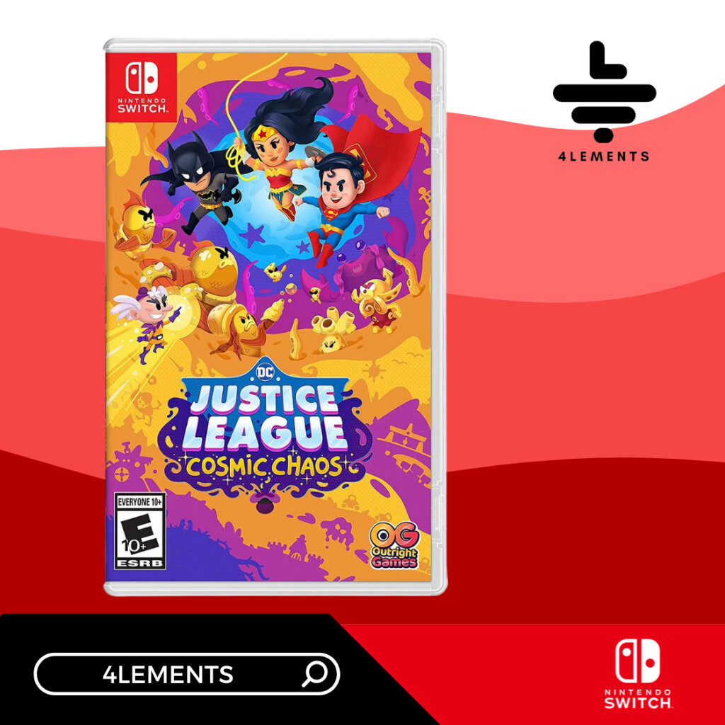 (พร้อมส่ง) SWITCH DC'S JUSTICE LEAGUE COSMIC CHAOS (ENG) (มือ1)