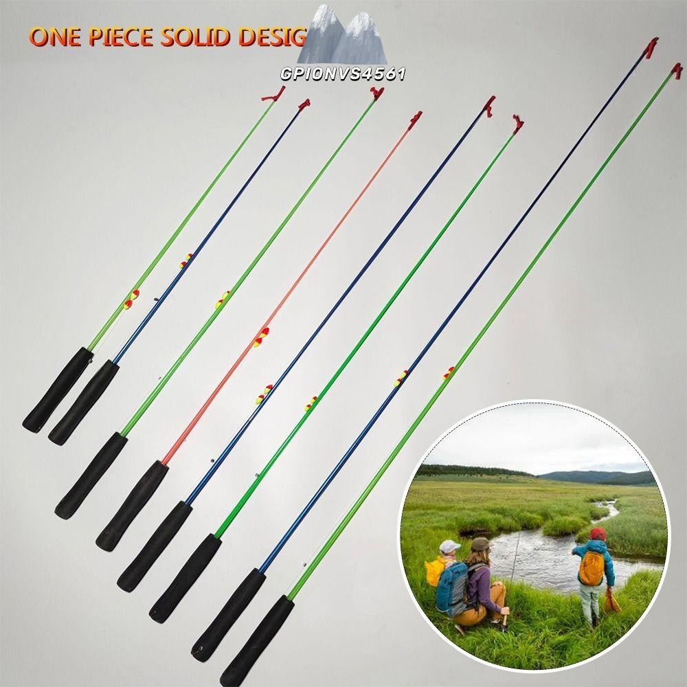 Gpionvs4561 เบ็ดตกปลาครบชุด, รอกตกปลา Spincast ชุดเบ็ดตกปลาแบบยืดไสลด์, Travel Fishing Gear Casting Rod Carbon Fibre 0.7/1.0/1.5/1.8/2.1m Feeder Rod Combo ตกปลา