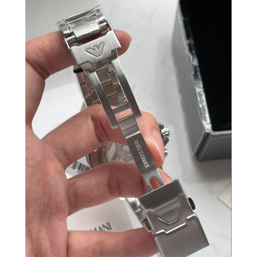 Emporio  Armani Chronograph Stainless Steel Watch AR11360 AR11361 AR11362 AR11363 43mm
