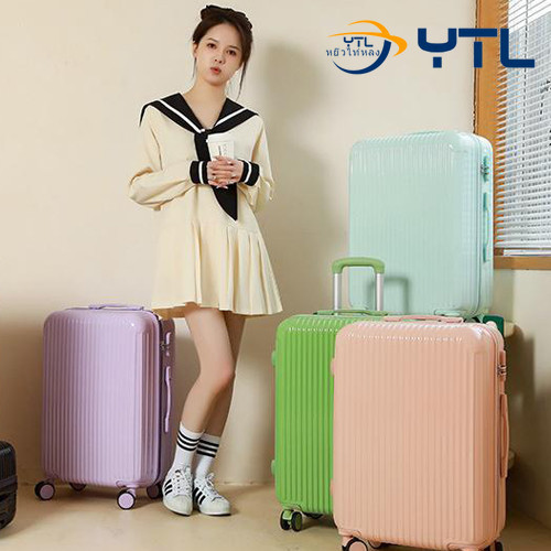 สินค้าแท้ 100%  กระเป๋าเดินทางล้อลาก เฟรมซิปรุ่น Eco Series ล้อหมุนได้ 360 องศา เข็นลื่น สบาย รับน้ำหนักได้ดี