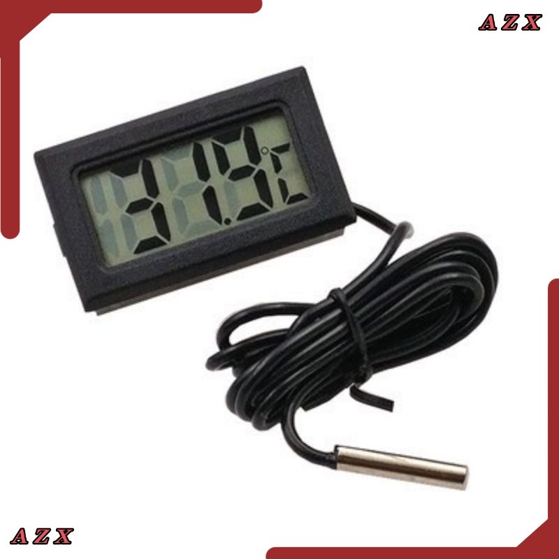 ￼เทอร์โมมิเตอร์ดิจิตอล Digital thermometer with probe range: -50 ℃ ～ 110 ℃44฿พร้อมส่งค่ะในไทย