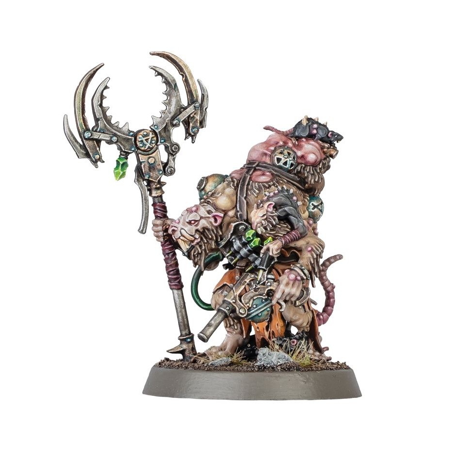 [สินค้าพร้อมส่ง] WARHAMMER AGE OF SIGMAR: SKAVEN: MASTER MOULDER โมเดลจำลอง