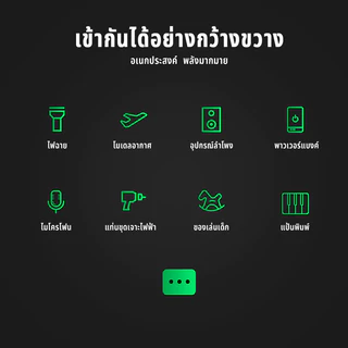 Yonii ถ่านชาร์จ Li-Ion 18650 3.7V ความจุ 2600mAh ลำโพง ไฟฉาย แบตเตอรี่พัดลม แบตเอนกประสงค์（เครื่องชาร์จแบตเตอรี่ Q2）