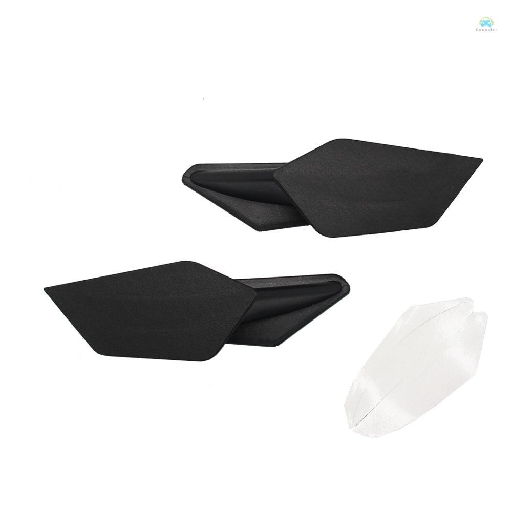 Yb Aerodynamic Winglet2pcs รถจักรยานยนต์ Winglets ชุด Aerodynamic Wing สปอยเลอร์ Universal การปรับเปลี่ยนอุปกรณ์เสริม