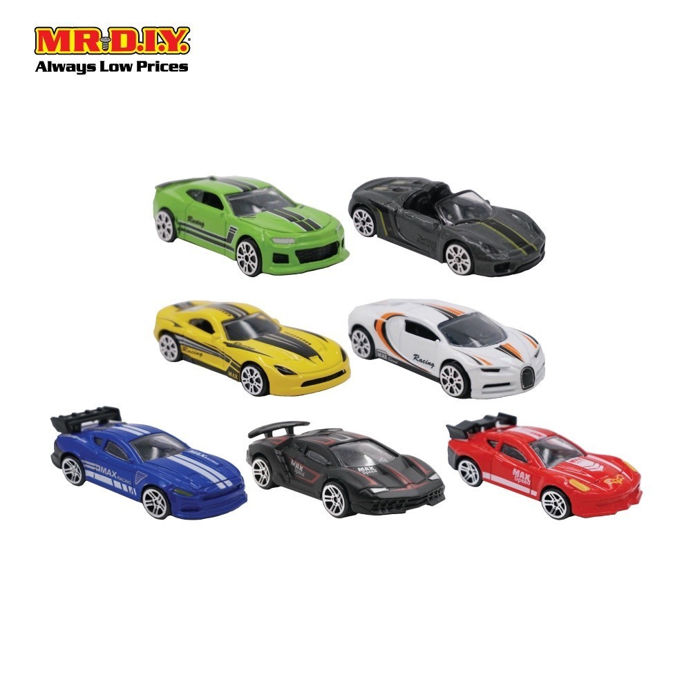 ZHONGQUN โมเดลของสะสมรถแข่งของเล่น สเกล 1:58 คละสี