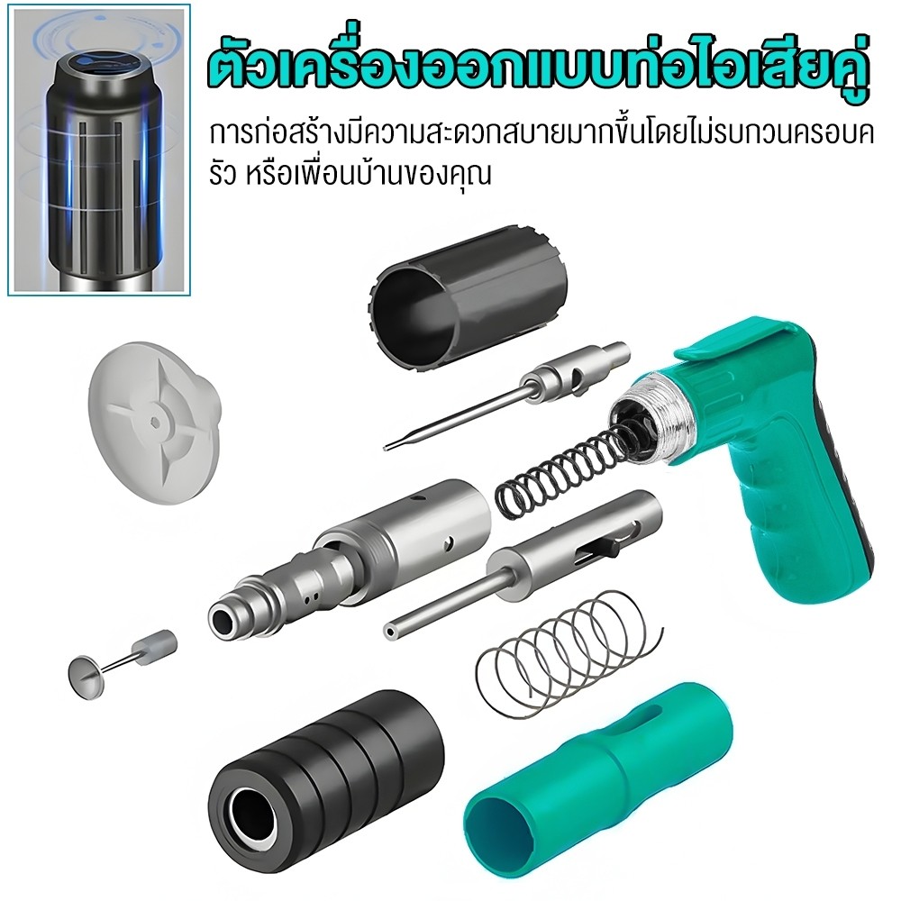 MAKITA ปืนยิงตะปู ดู (ฟรี 50 เล็บ) เครื่องยิงเล็บแรงดันสูงเครื่องยิงเล็บที่แข็งแกร่งปืนยิงตะปูขนาดเล็กเครื่องยิงเล็บทั้งไม้เมายิง ราคา ถูกที่สุด ดีลบีเคเค แกลเลอรีภาพที่ 3
