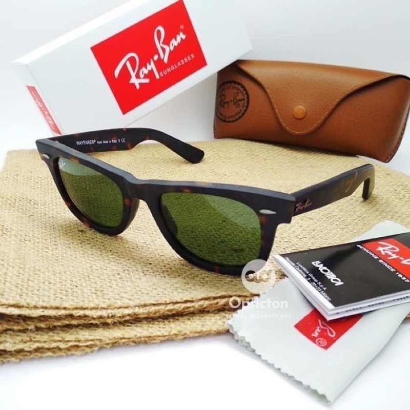 แว่นกันแดด RayBan Wayfarer Turtle 2140a