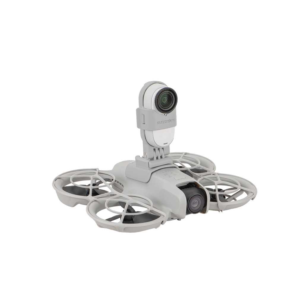 ขายึดกล้องสําหรับ DJI NEO, เข้ากันได้กับ Insta360 GO 3S/GO3 ที่วางขั้วต่อกล้องอะแดปเตอร์ขยาย, กล้องกีฬาวงเล็บปรับได้