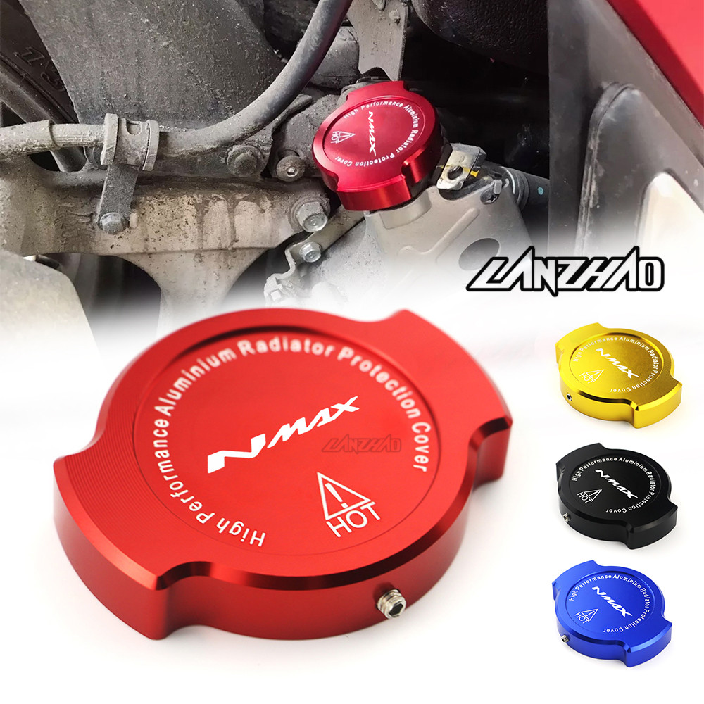 สําหรับ YAMAHA NMAX 155 v2 CNC อลูมิเนียมหม้อน้ําฝาครอบ