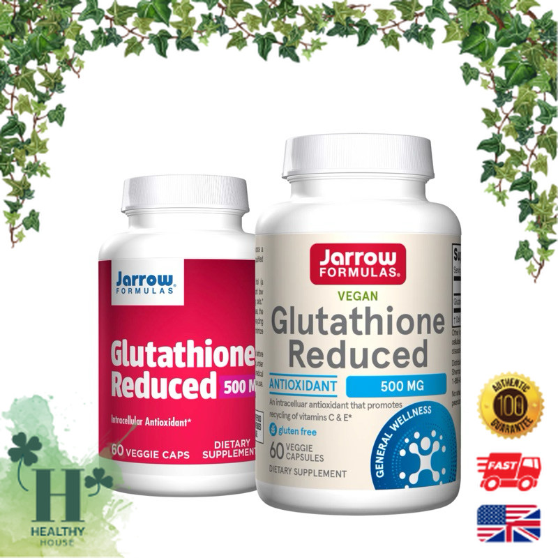 พร้อมส่ง Jarrow Formulas Glutathione Reduced 500 mg 60 Veggie Caps