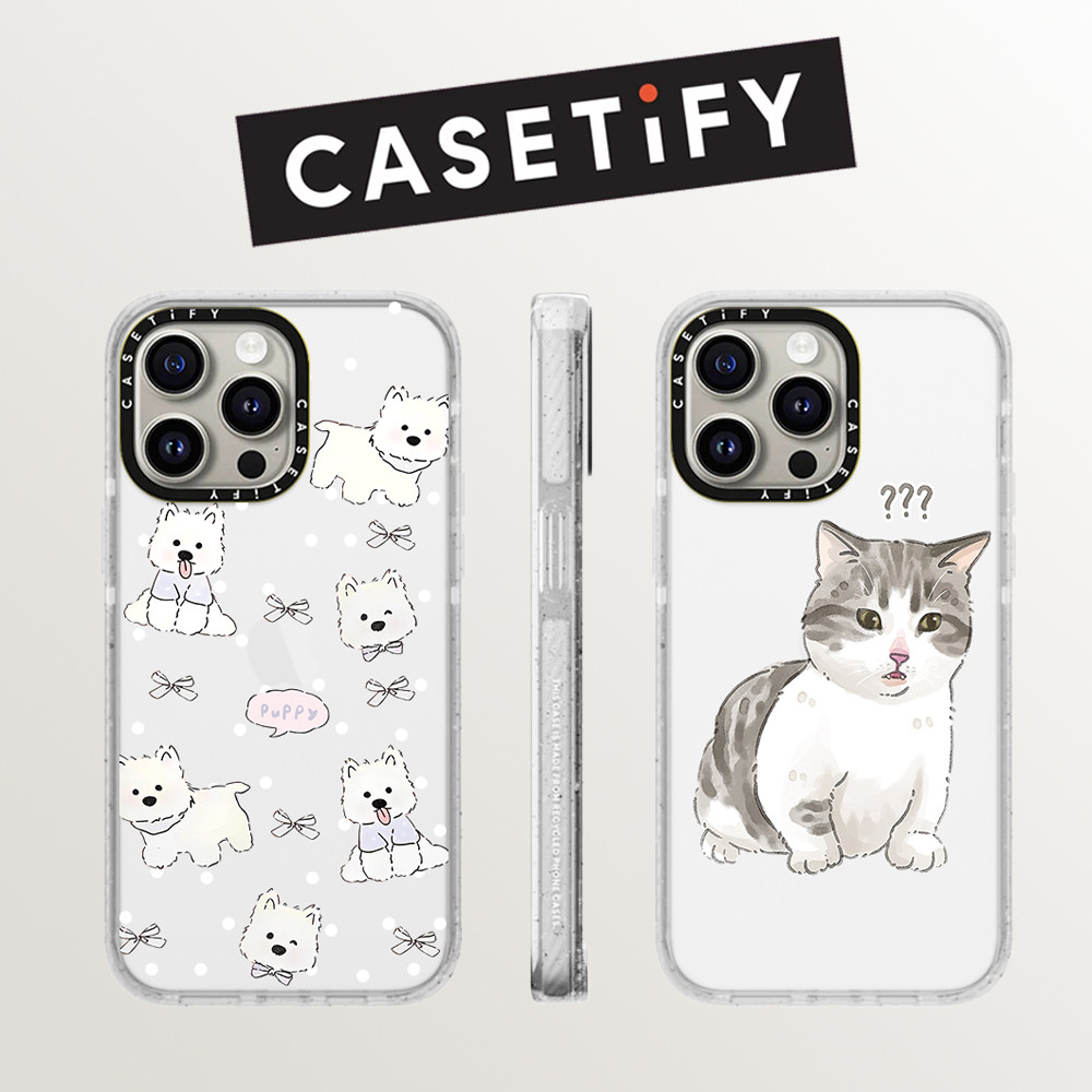 Drop proof glitter CASETIFY เคสโทรศัพท์สําหรับ iPhone 16promax 16pro 16 plus 15Pro 15promax 14promax 14pro 13promax การ์ตูนน่ารักเคสแข็งสําหรับ 12pro iPhone 13 กรณีแกะสลักคุณภาพสูง