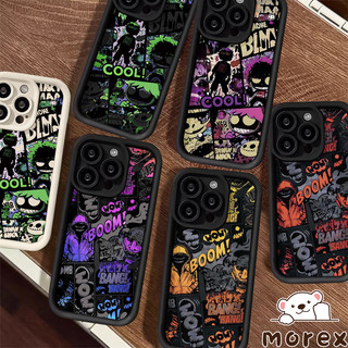 เย็นกราฟฟิตี้การ์ตูนปีศาจ้เคส Realme C67 C11 C53 11 6i C35 C55 C25 5 8i Note 50 5i C51 C21 7i C12 C20 C31 C25Y C15 C3