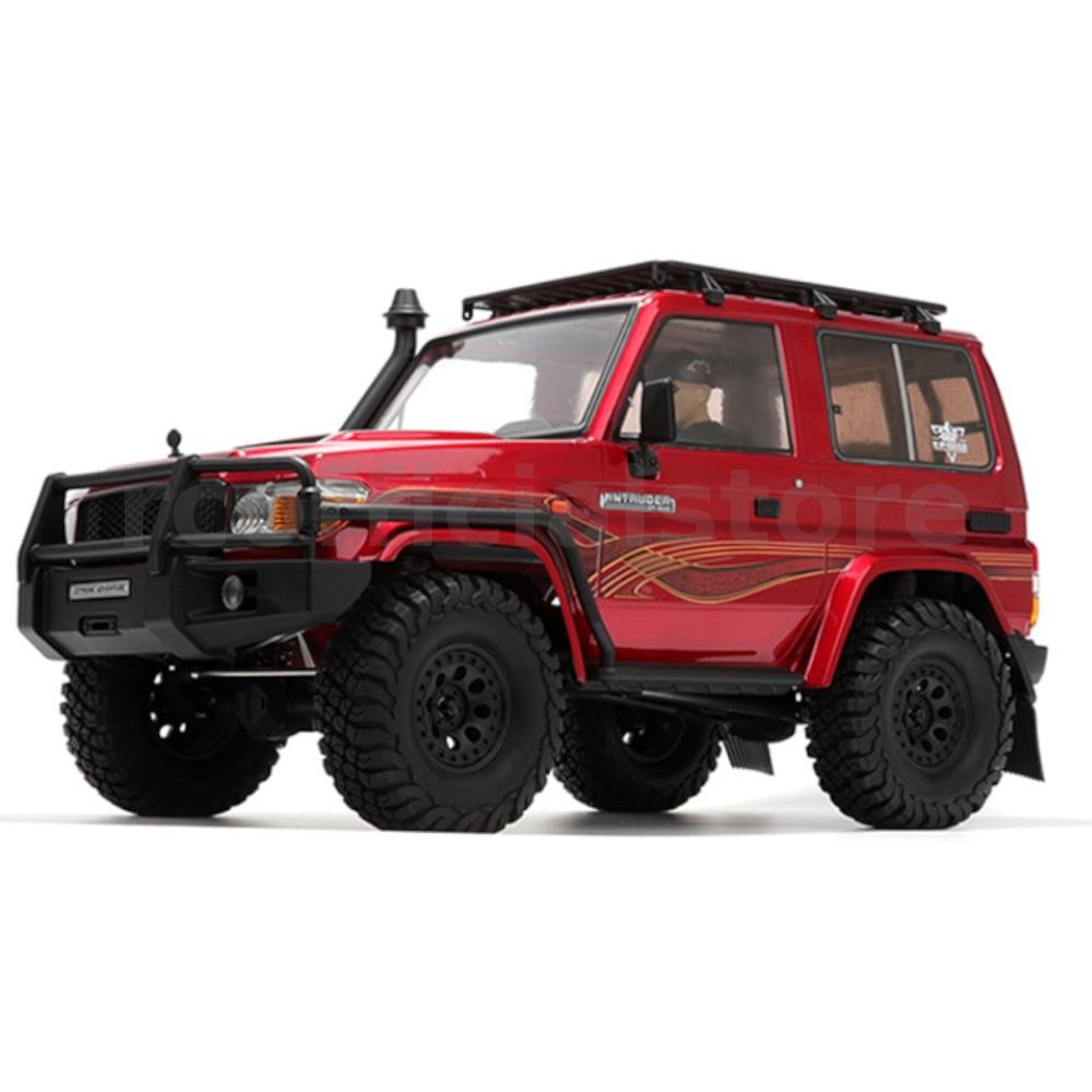 Rgt EX86020 Intruder RTR 1/10 2.4G 4WD RC รถ Rock Crawler สําหรับ TOYOTA LC71 Off-Road ปีนเขารถบรรทุกไฟ LED ยานพาหนะรุ่นไฟฟ้ารีโมทคอนโทรลของเล่น