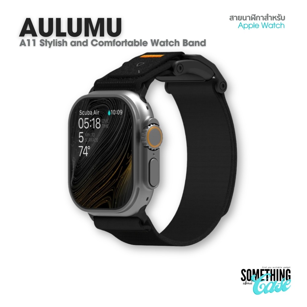 Aulumu  A11  Mag Buckle Slim สายนาฬิกาสำหรับ Apple Watch Ultra และ Apple Watch