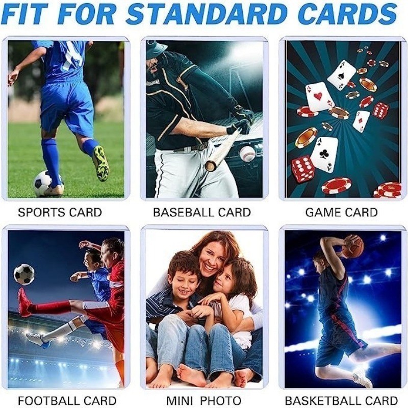 10/30/50ชิ้นพีวีซีการ์ดแขนป้องกัน-กันน้ําไอดอลภาพการ์ดเกมปก - รูปที่ 4