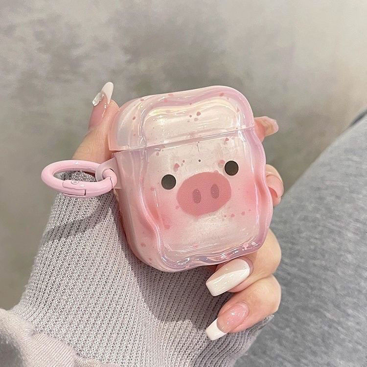 Piglet เหมาะสําหรับ Lenovo LP5 เคสป้องกัน lp40 สเตอริโอการ์ตูน XT915pro ไร้สาย ht38 เคสหูฟังบลูทูธ