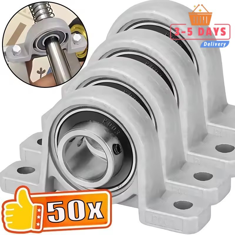 [3-5 วันมาถึง]-ที่นั่งแบริ่งโลหะผสมสังกะสีสําหรับเครื่องจักรอุตสาหกรรม | ที่อยู่อาศัยแบริ่งขนาดเล็ก 