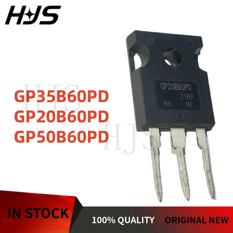 1-5PCS GP20B60PD GP35B60PD GP50B60PD TO-247 IRGP20B60 IRGP35B60 IRGP50B60 TO-247 Field-effect ทรานซิ