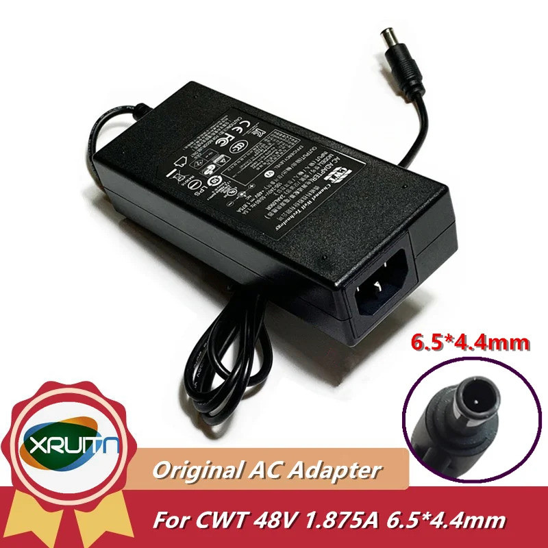 ของแท้ CWT 2AAL090R 48V 1.875A 90W AC Adapter Charger สําหรับ DAHUA POE เครือข่าย Hard Disk Video Re