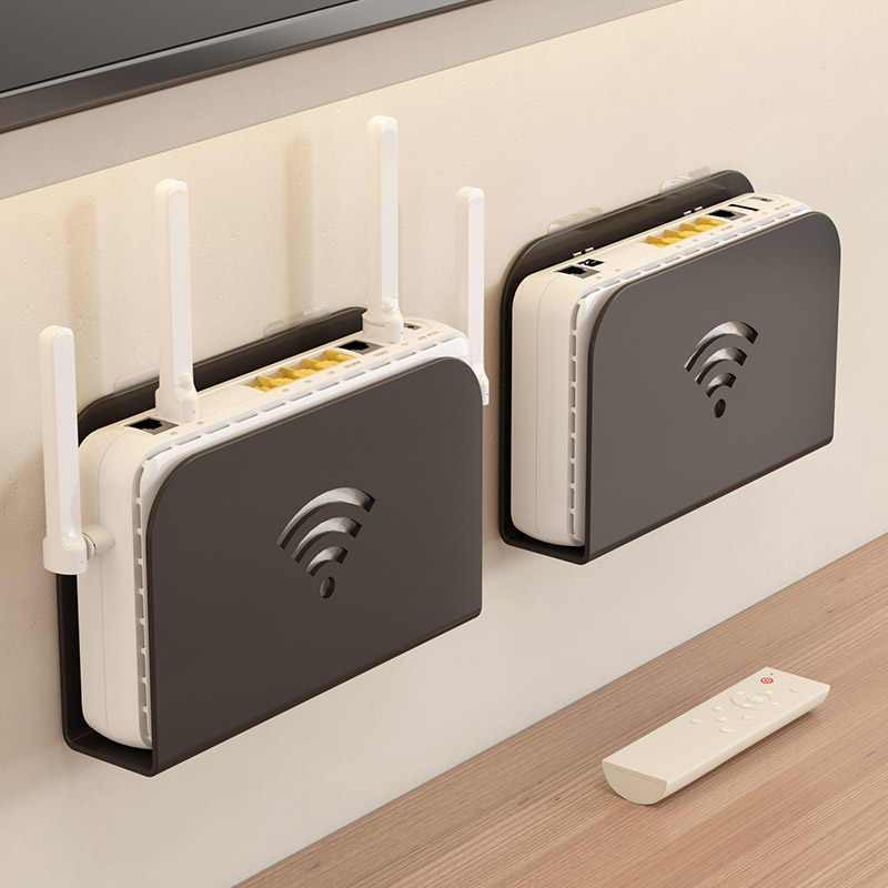 Wifi Router Placement Rack Set-Top Box Shelf Wall Wall Wall Storage Box Wall-Hanging Holder Shelf