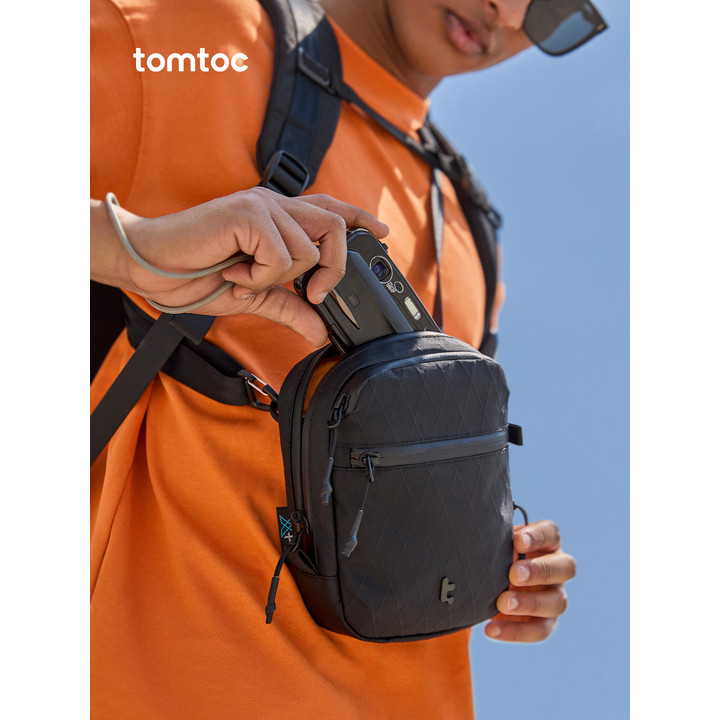 Tomtoc Aviator-T37 Pro X-pac Safe Smooth Bag High Performance Messenger Bag Small 1.3L Portable Port