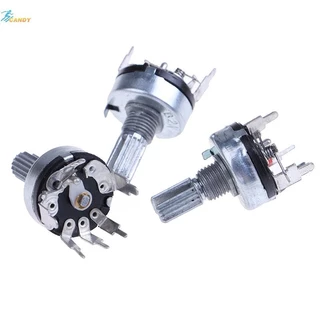 NDY 5 ชิ้น RV17 พร้อม Potentiometer B1K 2K 5K 10 พัน 20 พัน 50 พันความยาว 15 มิลลิเมตร 5Pin คาร์บอนฟิล์ม Potentiometer N