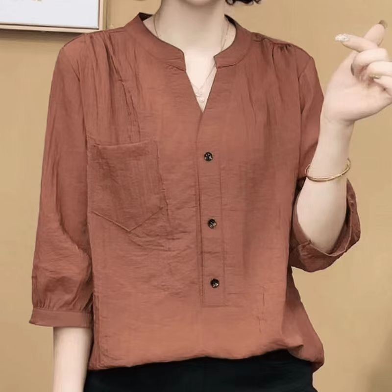 เสื้อคลุมแขนครึ่งสไตล์คลาสสิก ออกแบบให้สวมใส่ง่ายและทำให้ดูเพรียว เหมาะสำหรับฤดูร้อน