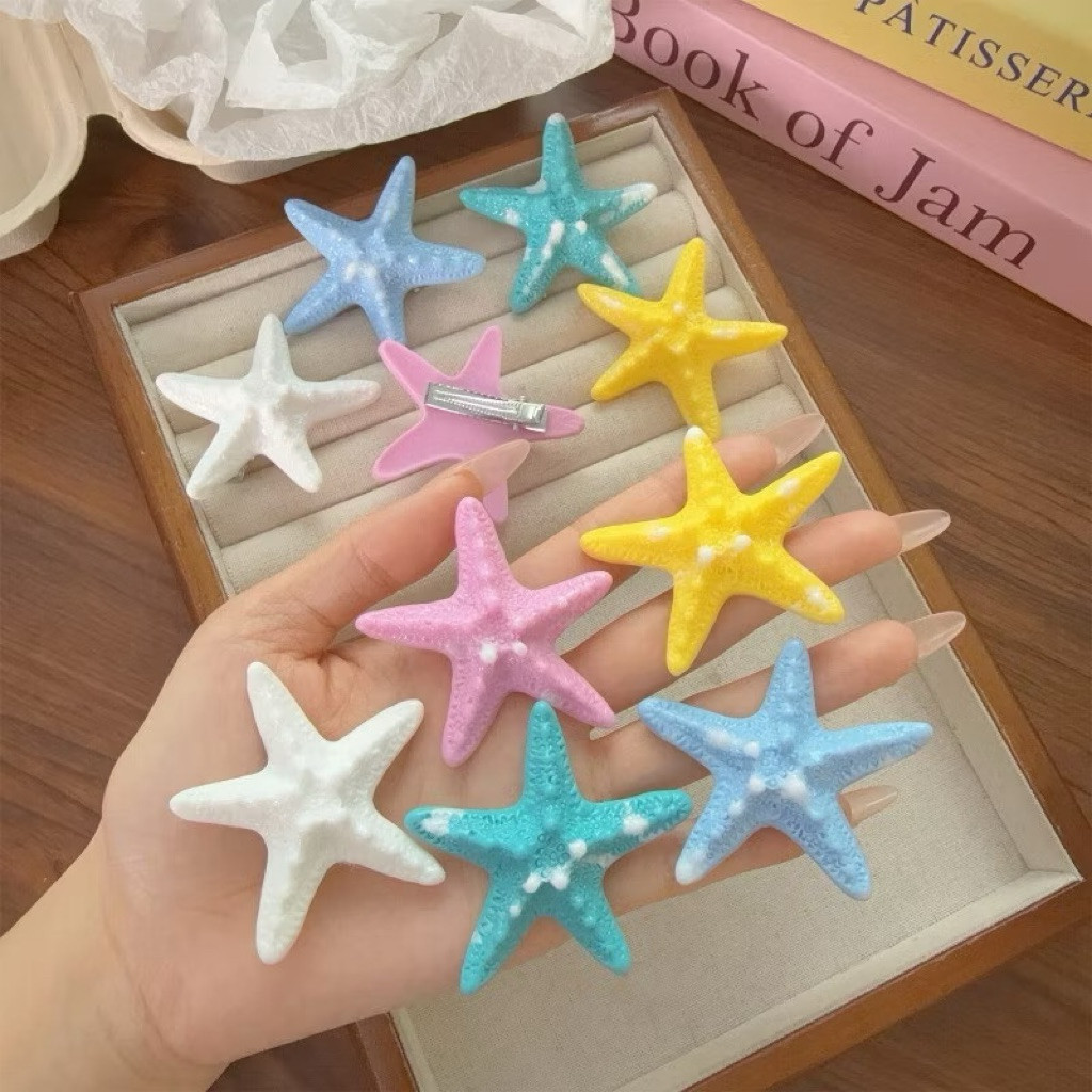 กิ๊บปลาดาว (ส่งจากไทย) 1pc. กิ๊บไปทะเล กิ๊บเมอเมด แอเรียล กิ๊บนางเงือก