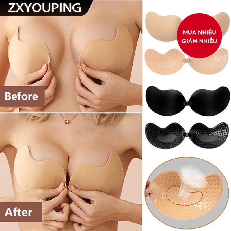 ชุดครอบเต้านมสำหรับสตรี สบายหายใจไร้รอยต่อ ซิลิกอน สามารถนำกลับมาใช้ใหม่ได้และมองไม่เห็น