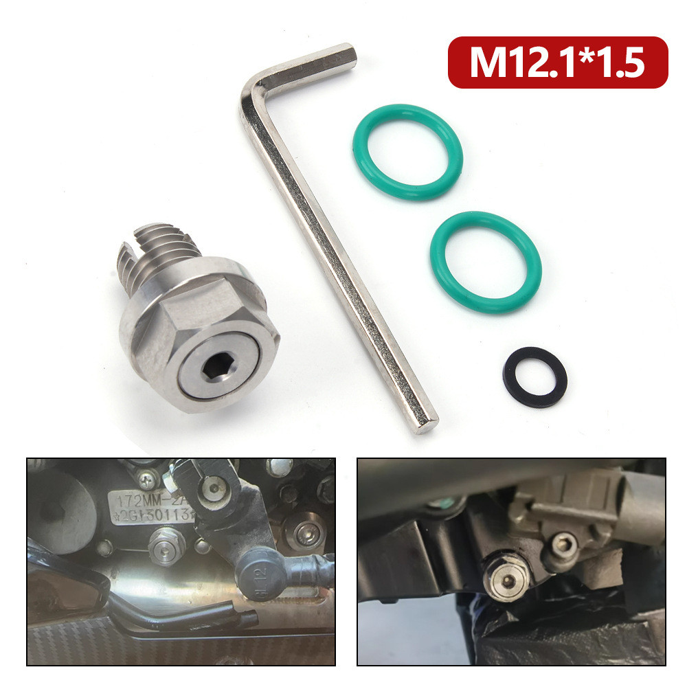 M10.4/M12.1/M14.1/M16.1/M18.1 ปลั๊กท่อระบายน้ําน้ํามัน Oversize Piggyback Self Tapping น้ํามัน Pan T