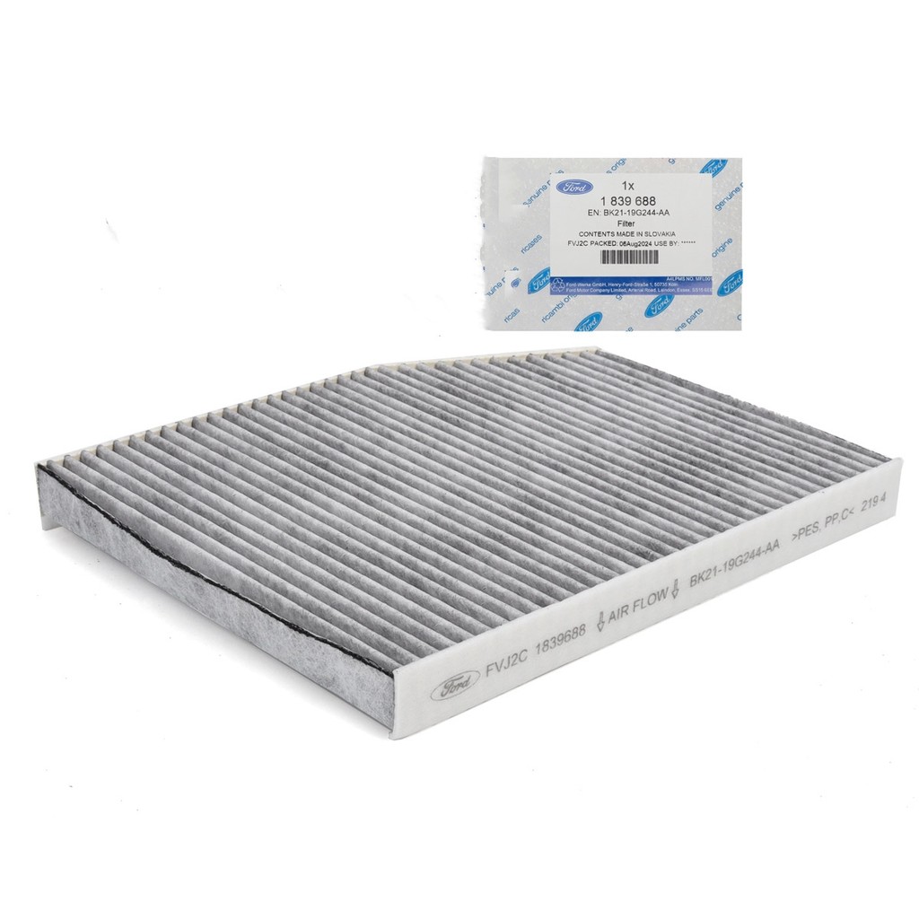 ❤ซื้อ 5 แถม 1❤ ไส้กรองอากาศห้องโดยสารสําหรับ FORD TOURNEO Custom V362 TRANSIT V363 1839688 BK21-19G2